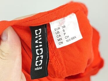 czerwona obcisła sukienka h m: H&M, Sukienka damska, rozmiar M — 4