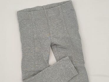 legginsy woskowane z wysokim stanem: Legginsy dziecięce, 2-3 lat, 98, stan - Bardzo dobry — 1
