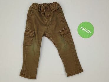sukienka khaki h m: Spodnie jeansowe, H&M, 12-18 miesięcy, stan - Bardzo dobry — 2