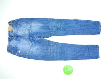 legginsy woskowane z wysokim stanem: Spodnie jeansowe, 14 lat, 164, stan - Bardzo dobry — 3