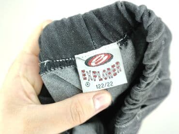 legginsy woskowane z wysokim stanem: Legginsy dziecięce, 7 lat, 122, stan - Idealny — 4