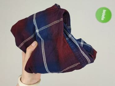 lidl koszula flanelowa: Koszula 4-5 lat, stan - Bardzo dobry, wzór - Kratka, kolor - Bordowy — 6