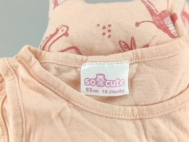 sukienki w c a: Sukienka, So cute, 1.5-2 lat, 86-92 cm, stan - Bardzo dobry — 4