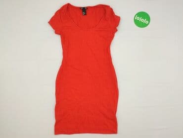 czerwona obcisła sukienka h m: H&M, Sukienka damska, rozmiar XS — 2