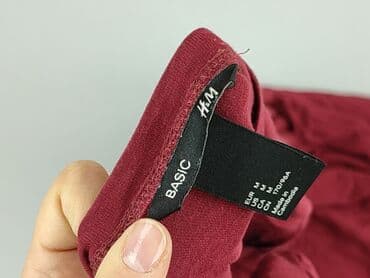 czerwona obcisła sukienka h m: H&M, Sukienka damska, rozmiar M — 4