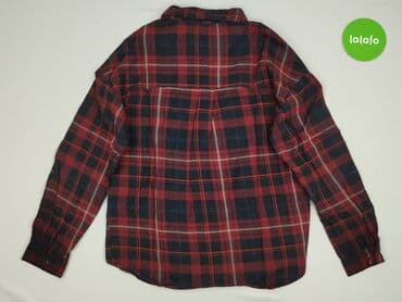 lidl koszula flanelowa: Koszula 13 lat, stan - Bardzo dobry, wzór - Kratka, kolor - Czerwony — 3