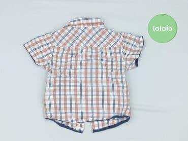 lidl koszula flanelowa: Koszula 1.5-2 lat, stan - Idealny, wzór - Kratka, kolor - Różowy — 3