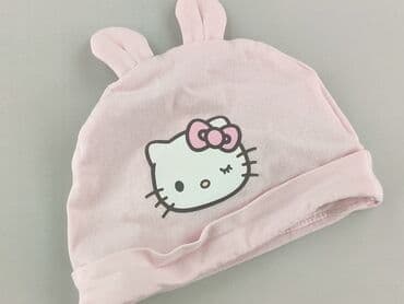 sukienka hello kitty damska: Czapeczka, 3-6 miesięcy, stan - Idealny — 1