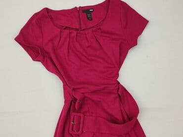 czerwona obcisła sukienka h m: H&M, Sukienka damska, rozmiar L — 1