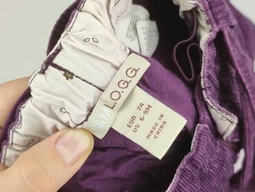 sukienka khaki h m: Niemowlęce spodnie materiałowe, 6-9 miesięcy, 68-74 cm, H&M, stan - Bardzo dobry — 4