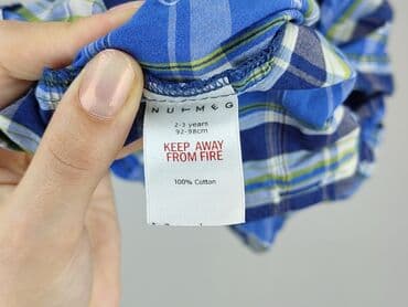 lidl koszula flanelowa: Koszula 2-3 lat, stan - Idealny, wzór - Kratka, kolor - Niebieski — 4