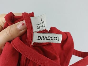 czerwona obcisła sukienka h m: H&M, Sukienka damska, rozmiar S — 6