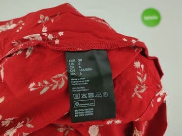 czerwona obcisła sukienka h m: H&M, Sukienka damska, rozmiar S — 5