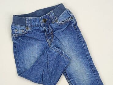 sukienka khaki h m: Spodnie jeansowe, H&M, 9-12 miesięcy, stan - Idealny — 1