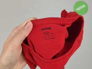 sukienki z weluru i aksamitu allegro: Bluzka, Sinsay, 4-5 lat, 104-110 cm, stan - Idealny — 4