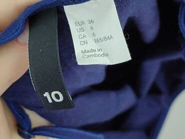 czerwona obcisła sukienka h m: H&M, Sukienka damska, rozmiar S — 4