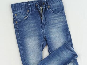 sukienka w paski h m: Spodnie jeansowe, H&M, 3-4 lat, 98/104, stan - Bardzo dobry — 1