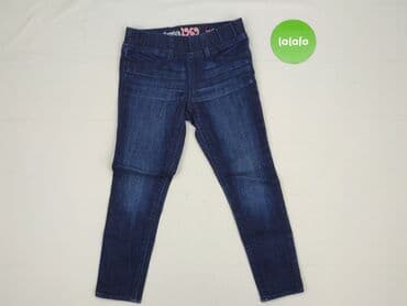 legginsy woskowane z wysokim stanem: Spodnie jeansowe, Gap, 4-5 lat, 104/110, stan - Bardzo dobry — 2