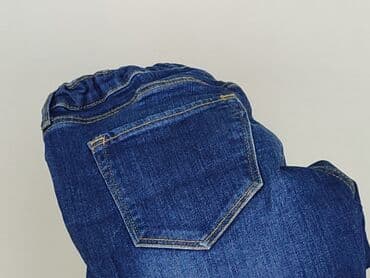 legginsy woskowane z wysokim stanem: Spodnie jeansowe, H&M, 12 lat, 152, stan - Bardzo dobry — 7