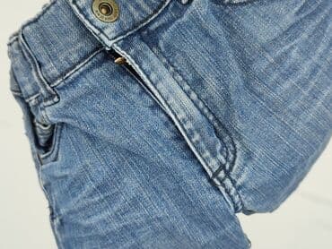 sukienka khaki h m: Spodnie jeansowe, H&M, 6-9 miesięcy, stan - Bardzo dobry — 6