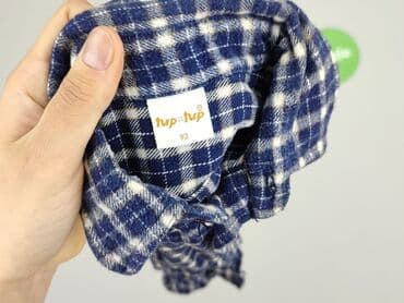 lidl koszula flanelowa: Koszula 1.5-2 lat, stan - Dobry, wzór - Kratka, kolor - Niebieski — 4