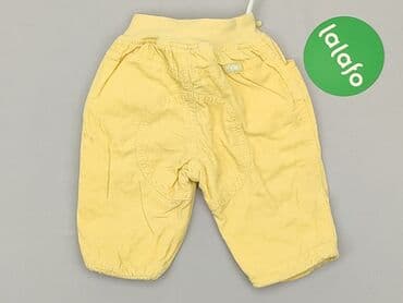 ubranka dla niemowląt 0 3 h m: Niemowlęce spodnie materiałowe, 1-3 m, 56-62 cm, H&M, stan - Bardzo dobry — 3