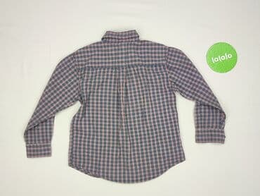 lidl koszula flanelowa: Koszula 4-5 lat, stan - Idealny, wzór - Kratka, kolor - Szary — 3
