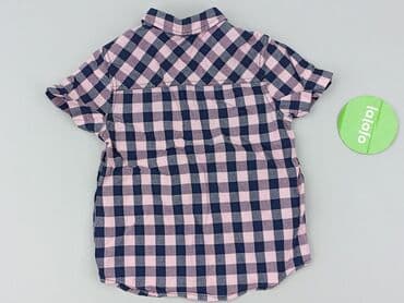 lidl koszula flanelowa: Koszula 7 lat, stan - Idealny, wzór - Kratka, kolor - Różowy — 3