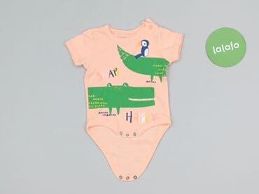 różowa sukienka c a: Body, 1-3 m, 
stan - Idealny — 2