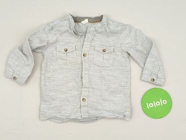 sukienka khaki h m: Kaftanik, H&M, 9-12 miesięcy, stan - Idealny — 2