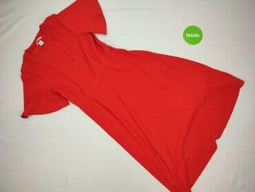 czerwona obcisła sukienka h m: H&M, Sukienka damska, rozmiar S — 2