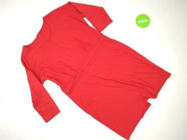 czerwona obcisła sukienka h m: H&M, Sukienka damska, rozmiar XL — 2