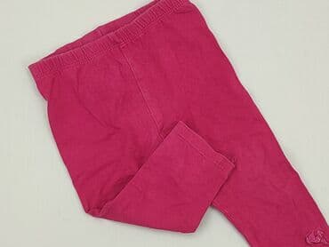 legginsy woskowane z wysokim stanem: Legginsy, George, 6-9 miesięcy, stan - Dobry — 1