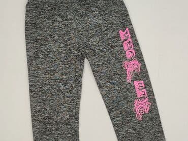 legginsy woskowane z wysokim stanem: Legginsy dziecięce, 12 lat, 146/152, stan - Idealny — 1