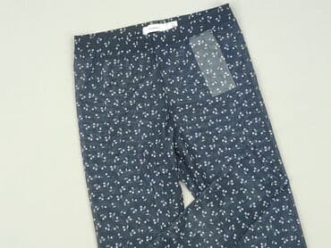 legginsy woskowane z wysokim stanem: Legginsy dziecięce, Name it, 7 lat, 122, stan - Idealny — 1