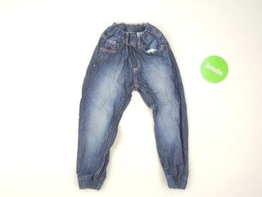 sukienki dla nastolatek h m: Spodnie jeansowe, H&M, 4-5 lat, 110, stan - Idealny — 2