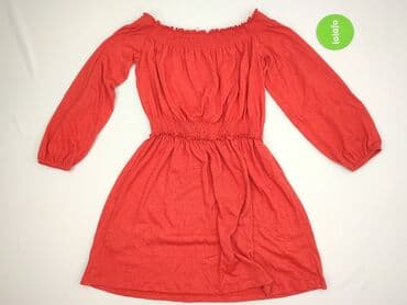 czerwona obcisła sukienka h m: H&M, Sukienka damska, rozmiar M — 3