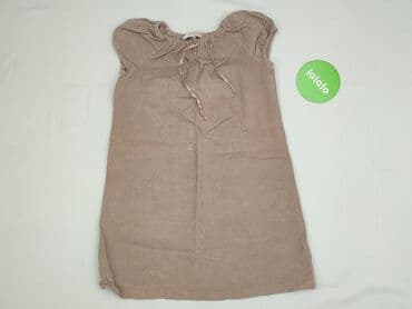 czerwona obcisła sukienka h m: Sukienka, 8 lat, 122-128 cm, stan - Bardzo dobry — 2