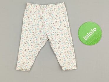 legginsy woskowane z wysokim stanem: Legginsy, 1-3 m, stan - Idealny — 2