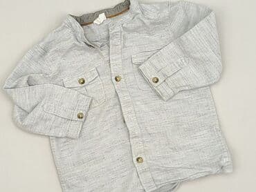 sukienka khaki h m: Kaftanik, H&M, 9-12 miesięcy, stan - Idealny — 1