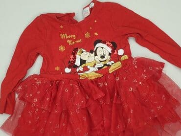 sukienki z weluru i aksamitu allegro: Sukienka, Disney, 12-18 miesięcy, stan - Bardzo dobry — 1