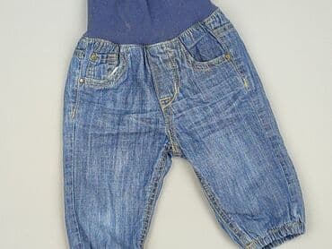 sukienka khaki h m: Spodnie jeansowe, H&M, 1-3 m, stan - Bardzo dobry — 1