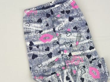 legginsy woskowane z wysokim stanem: Legginsy dziecięce, 4-5 lat, 110, stan - Idealny — 1