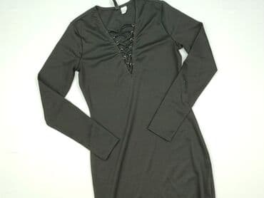 czerwona obcisła sukienka h m: H&M, Sukienka damska, rozmiar M — 1