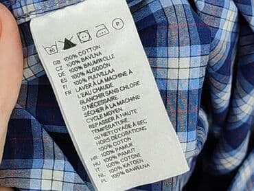lidl koszula flanelowa: Koszula 4-5 lat, stan - Idealny, wzór - Kratka, kolor - Niebieski — 6