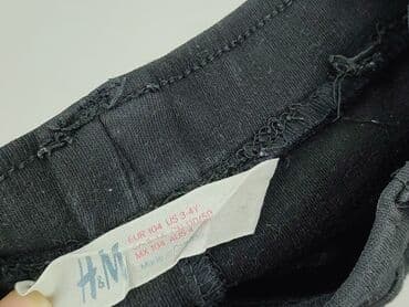 sukienki dla nastolatek h m: Legginsy dziecięce, H&M, 3-4 lat, 98/104, stan - Bardzo dobry — 4