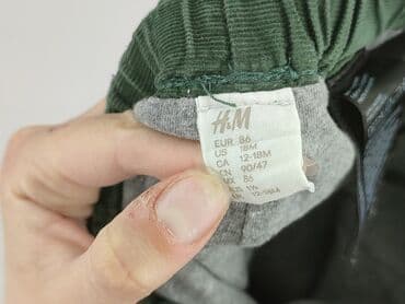 sukienka khaki h m: Spodnie jeansowe, H&M, 12-18 miesięcy, stan - Bardzo dobry — 4
