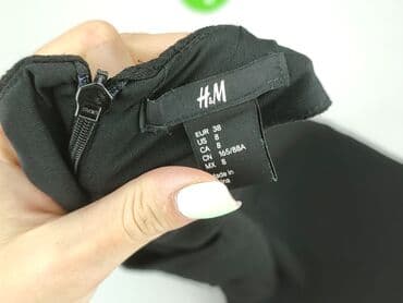 czerwona obcisła sukienka h m: H&M, Sukienka damska, rozmiar M — 4
