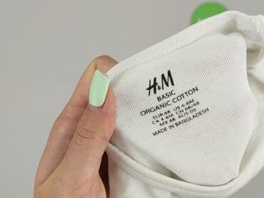 ubranka dla niemowląt 0 3 h m: Body, H&M, 3-6 miesięcy, 
stan - Bardzo dobry — 4