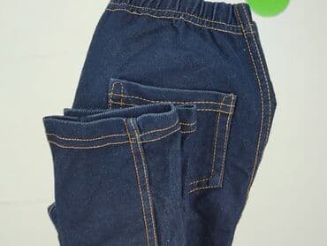 legginsy woskowane z wysokim stanem: Dziecięca kurtka jeansowa, 13 lat, 152-158 cm, stan - Bardzo dobry — 5